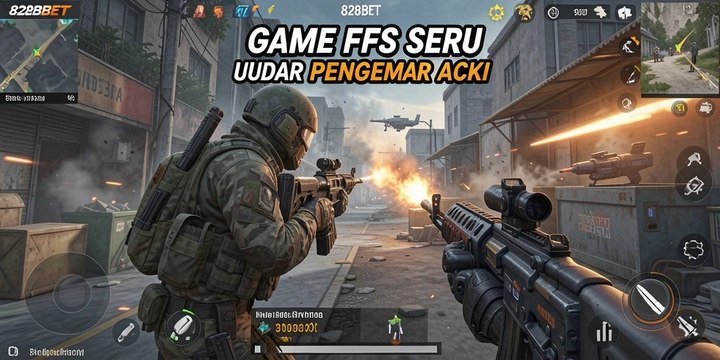 Tampilan screenshot gameplay dari 828BET yang penuh aksi.