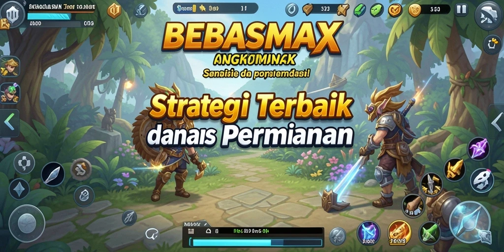 Tampilan gameplay BEBASMAX yang menegangkan dan strategis.