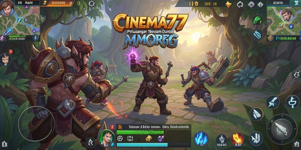 Tampilan gameplay CINEMA77 yang memukau dan mengasyikkan.