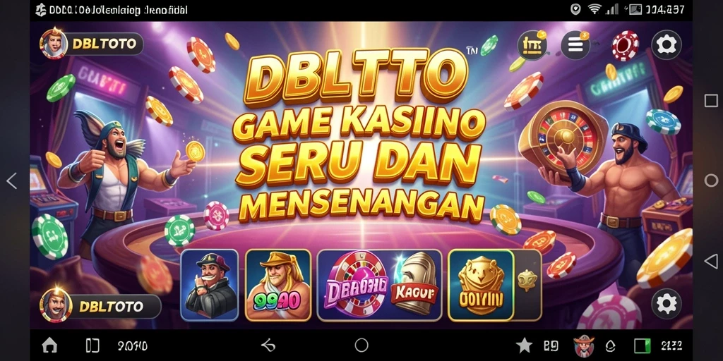 Tampilan gameplay seru di DBLTOTO dengan grafis yang menakjubkan.