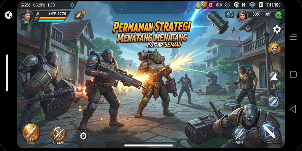 Tampilan gameplay GG288 yang penuh strategi dan aksi.
