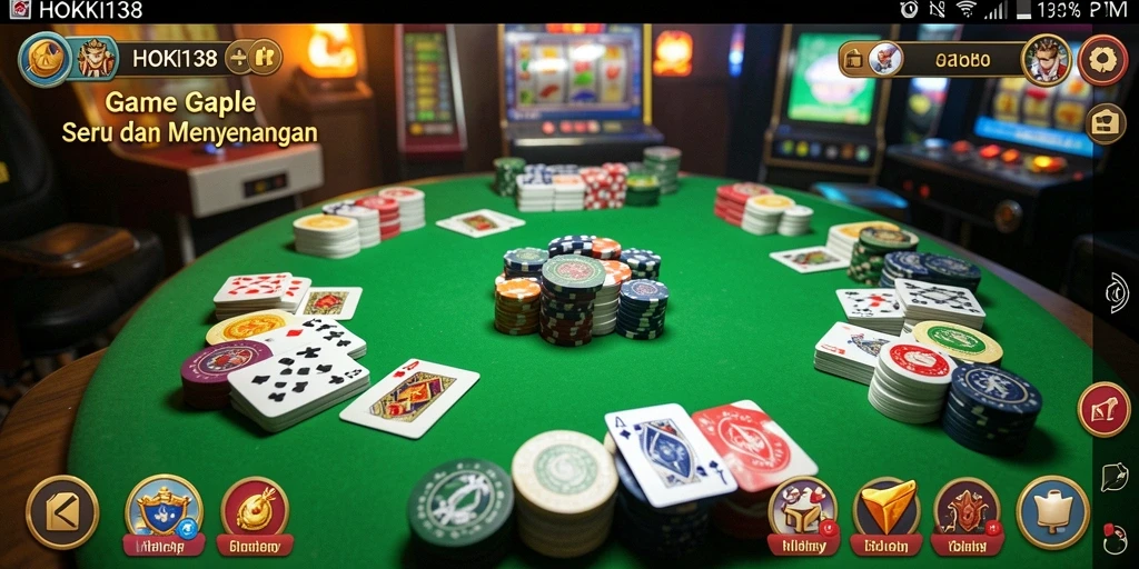 Tampilan gameplay HOKI138 yang seru dan interaktif di layar.