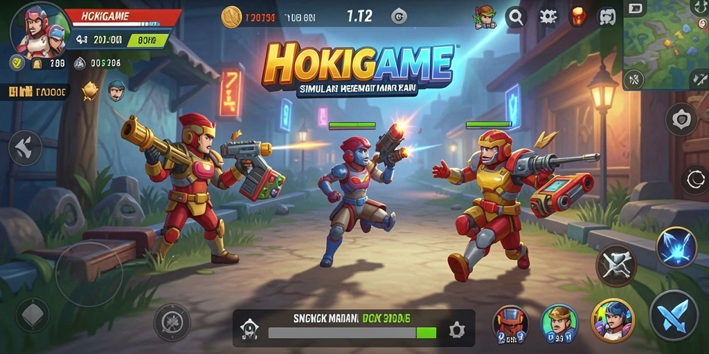Tampilan gameplay HOKIGAME yang interaktif dan mendalam.