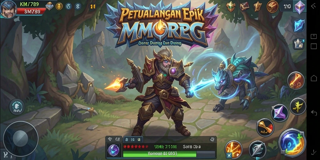 Tampilan gameplay dinamis dan menakjubkan dari KM789 dalam aksi.