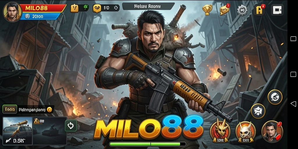 Tampilan gameplay seru dan menegangkan di MILO88.