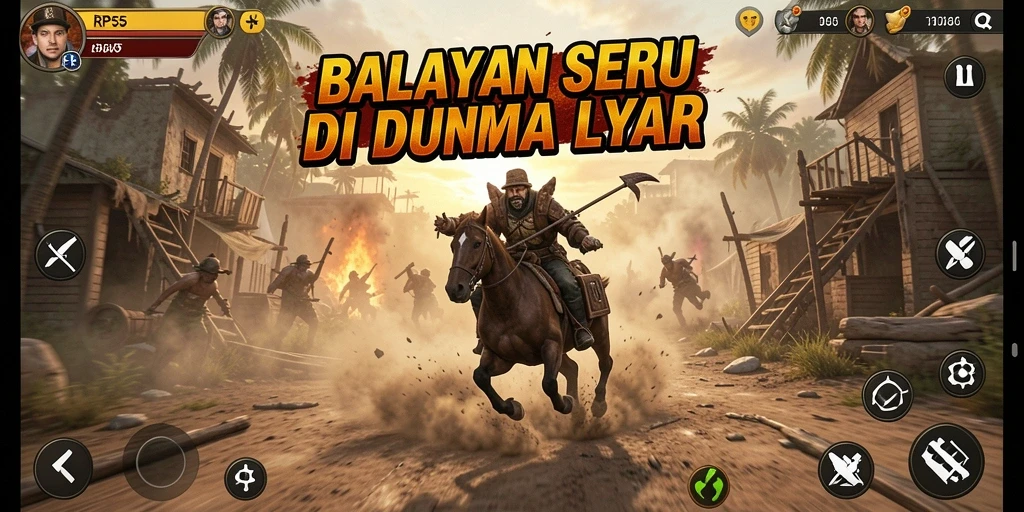 Tampilan gameplay RP55 yang menegangkan dan memukau.