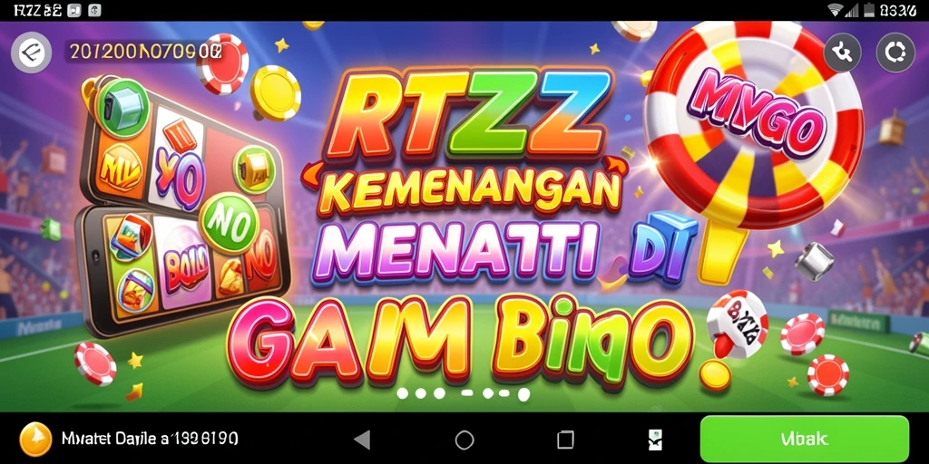 Gameplay Bingo yang mengasyikkan dan penuh warna.