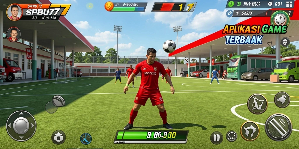 Tampilan menarik dari gameplay <strong>SPBU77</strong> yang penuh aksi olahraga.