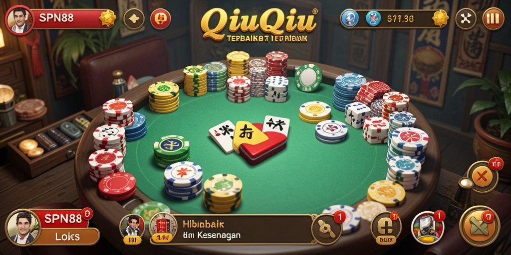 Gameplay QiuQiu SPN88 yang seru dan mengasyikkan.