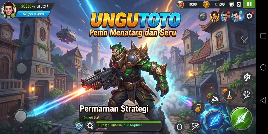 Screenshot gameplay UNGUTOTO yang menarik dan strategis.