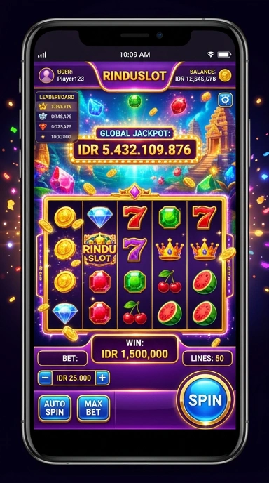 Screenshot aplikasi rinduslot saat melakukan pencarian aplikasi dengan cepat.